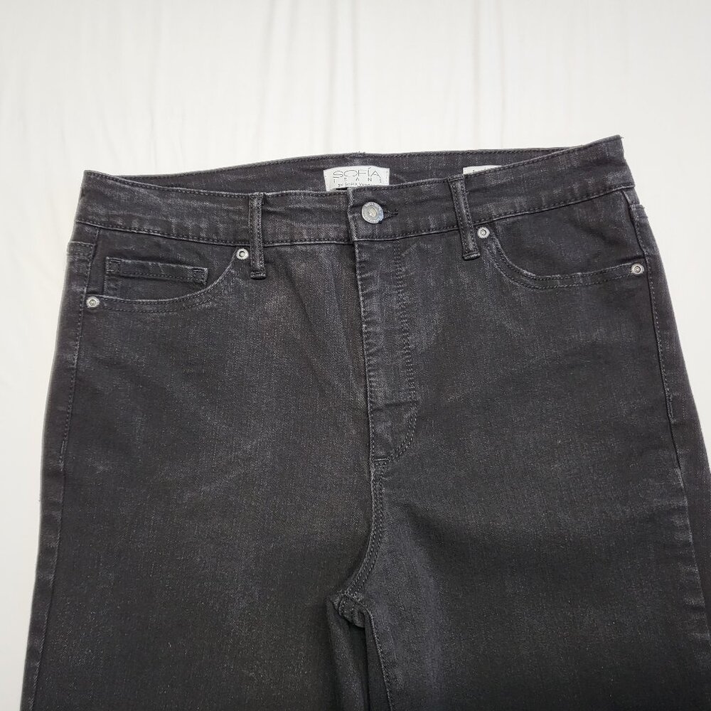 High-Rise Black Wide-Leg Jeans — Elevated Flare Style